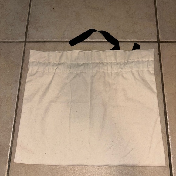 Coach Authentic Natural Cotton Canvas Drawstring Dust Bag Storage Cover - Picture 3 of 3